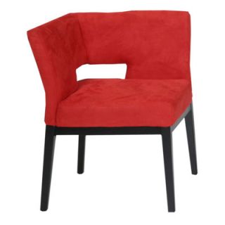 Armen Living Side Chair LC312CRMF Color Red