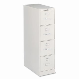 HON H320 Series 4 Drawer File Cabinet HONH324L FInish Putty