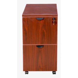 Boss Office Products 2 Drawer Mobile Pedestal N149 C / N149 M Finish Cherry