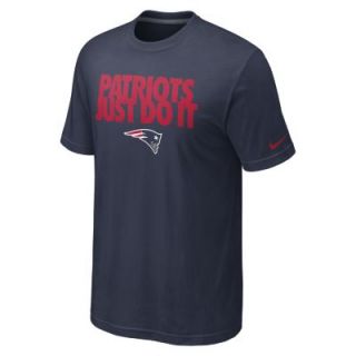 Nike Just Do It (NFL New England Patriots) Mens T Shirt   College Navy