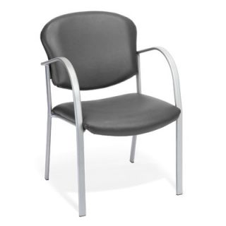 OFM Mid Back Contract Office Chair with Arm 414 Seat Finish Charcoal Vinyl
