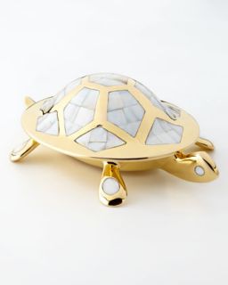 Brass Turtle Box   Jonathan Adler