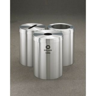 Glaro, Inc. RecyclePro Value Series Triple Units Recycling Receptacle 2042 T 