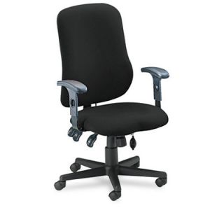 Mayline High Back Contoured Support Task Chair with Arms MLN4019AG2113 / MLN4