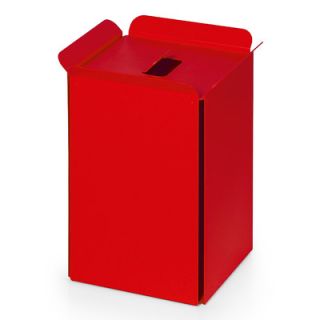 WS Bath Collections Complements Bandoni Waste Basket Bandoni 53442 Color Red