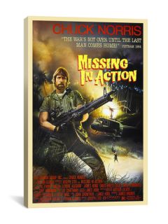 Chuck Norris In "Missing In Action" by iCanvasART