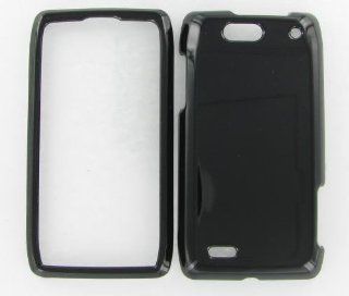 Motorola XT894 (Droid 4) Black Protective Case Cell Phones & Accessories