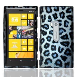 For Nokia Lumia 920 Hard Design Cover Case Snow Leopard Accessory Cell Phones & Accessories