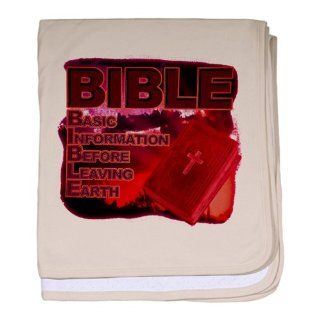 Baby Blanket Petal Pink BIBLE Basic Information Before Leaving Earth  Nursery Swaddling Blankets  Baby