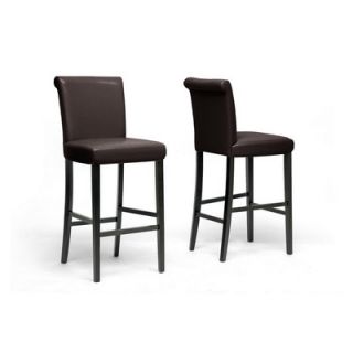 Wholesale Interiors Baxton Studio Bianca 30 Bar Stool  Set of 2 Y 303 Seat F