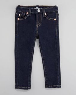 Rinse Denim Skinny Jeans   7 For All Mankind