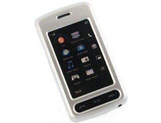 Hard Plastic Silver Phone Protector Case For LG Vu CU920 Cell Phones & Accessories