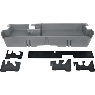 DU-HA Truck Storage System — Toyota Tundra Double Cab, Fits 2007-2014 Models Without Subwoofer, Dark Gray, Model# 60052  Interior Storage