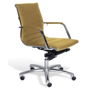 Jesper Office Carl Low Back Conference Chair X533 Low Finish Mustard