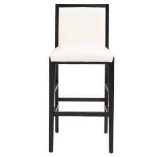 Sunpan Modern Thompson 29.5 Bar Stool with Cushion 4050 Seat Color Ivory