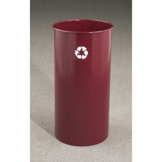 Glaro, Inc. RecyclePro Single Stream Open Top Recycling Receptacle RO 1326 BY