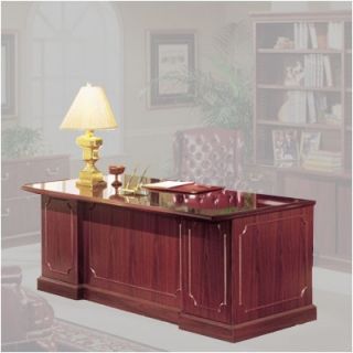 High Point Furniture Bedford 66 Double Pedestal Executive Desk TR_3025