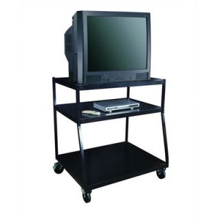 Sandusky Wide Body TV Monitor Cart IF30403244 09 Size 44 H x 40 W x 32.5 D