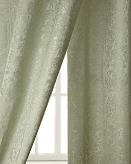 Two 50W x 96L Damask Curtains   Legacy Home