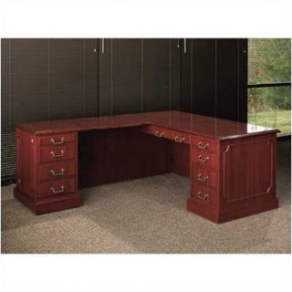 High Point Furniture Bedford L Shaped Executive Desk Office Suite TRM3048B an