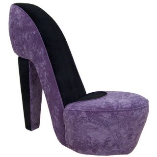 Wildon Home ® Diva Shoe Chair SC P Color Purple