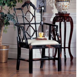 Design Toscano Chinese Chippendale Arm Chair AF91400