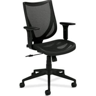 Basyx Mid back Mesh Chair with Arms HVL562.MST2