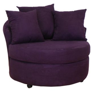 Wildon Home ® Alexa Chair 650  Color Bulldozer Eggplant