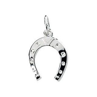 925 Sterling Silver Horse Shoe Charm Reeve and Knight Jewelry