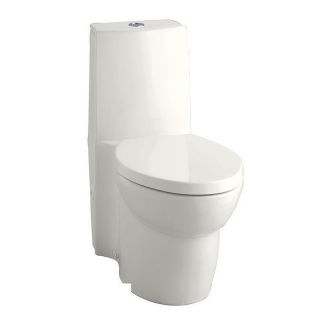 Kohler Saile White Dual Flush High Efficiency Elongated Toilet