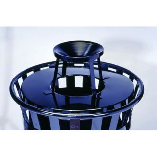 Witt Stadium Series SMB Round 36 Gallon Receptacle with Ash Urn Lid M3601 AT 