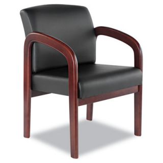 Alera Leather Reception Guest Chair ALERL43ALS10M