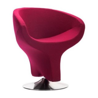 dCOR design Kuopio Arm Chair 500330 / 500331 Color Carnelian Red
