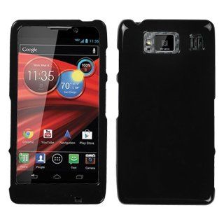 MYBAT Solid Black Phone Protector Cover for MOTOROLA XT926M (Droid Razr Maxx HD) Cell Phones & Accessories