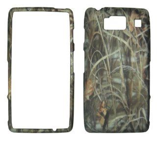 Camo Grass Motorola Droid Razr HD / Fighter / XT926 Case Cover Hard Phone Case Snap on Cover Rubberized Touch Faceplates Cell Phones & Accessories