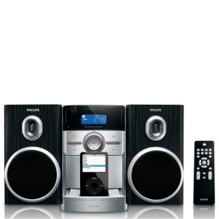Philips DC156/05 Classic Micro Music System   Black / Silver      Electronics