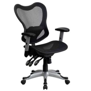FlashFurniture Mid Back Mesh Chair with Triple Paddle Control GO WY 55 GG