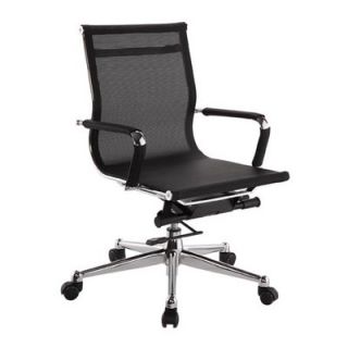 DMi Low Back Pantera Metal and Nylon Office Chair 6031 81B Finish Black