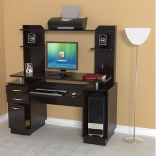 Inval Computer Workcenter with Hutch CC 4301