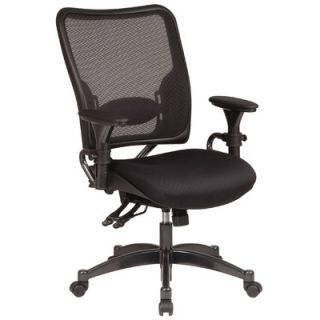 Office Star SPACE Dual Function Mid Back Managerial Chair with Arms 6806 / 68