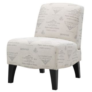 Emerald Home Furnishings Carrie Fabric Slipper Chair U3019B 05 2 Color Platinum