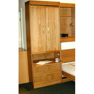 Wallbeds Contemporary Oak Guest Cabinet CPWF