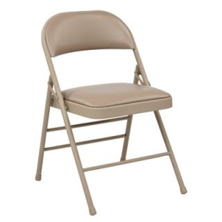 Office Star Metal Folding Chair FF 23124V / FF 23324V Finish Tan