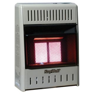 World Marketing 10,000 BTU Infrared Wall Natural Gas or Propane Space Heater 
