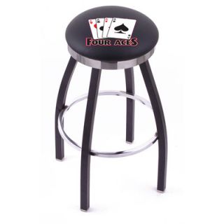 Holland Bar Stool Gambling 25 Swivel Bar Stool with Cushion L8C2C25 Team 4 