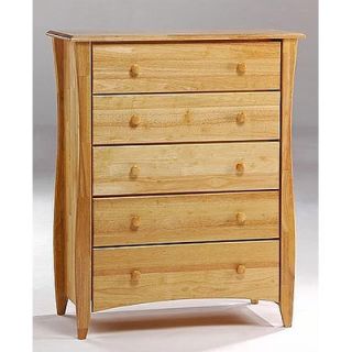 Night & Day Spices 5 Drawer Chest CD CLO 5A XX Finish Natural