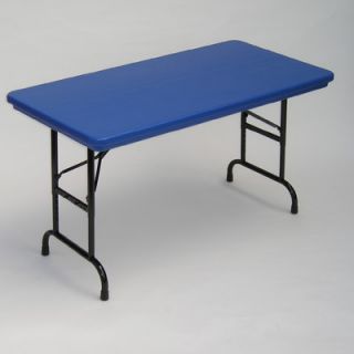 Correll, Inc. 48 Rectangular Folding Table RAXXXX XX Color Red