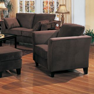 Wildon Home ® Holtville Velvet Chair and Ottoman 50023   X