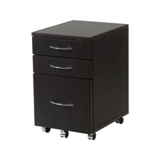 Eurostyle 3 Drawer Laurence High Mobile File Cabinet 27814 / 27811 / 27812 Fi