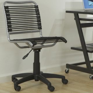 Eurostyle Bungie Low Back Office Chair EY2328 Finish Black / Aluminum